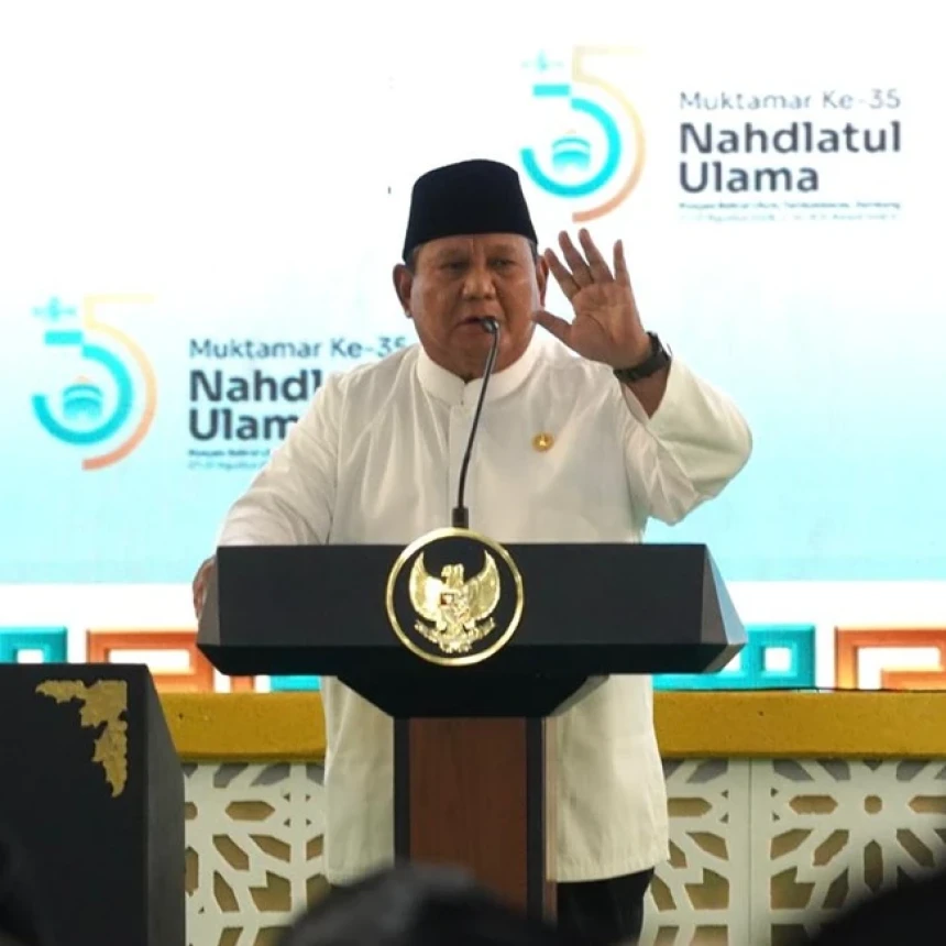 LPM NU SAMBUT POSITIF KOMITMEN PRESIDEN PRABOWO BERIKAN PERANGKAT LAYAR INTERAKTIF PEMBELAJARAN